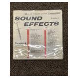 Vintage Sound Effects Vinyl Records Collection