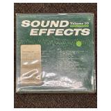 Vintage Sound Effects Vinyl Records Collection