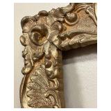 Vintage Ornate Gold Carved Picture Frame