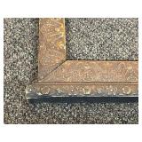 Vintage Brass Ornate Picture Frame 17" Elegant