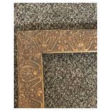 Vintage Brass Ornate Picture Frame 17" Elegant