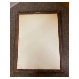 Framed 1929 Charcoal Drawing of Classical Sculpture