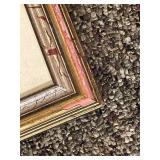 Denis Verspecht (attributed) Watercolor Eiffel Tower Paris Artwork