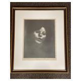 Eugene Carriere Signed Print Framed Artwork