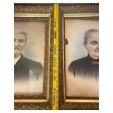 Antique Framed Portraits of Shakopee Pioneers