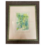 Donabeth Jones Original Watercolor Framed