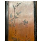 Vintage Oriental Design Folding Room Divider