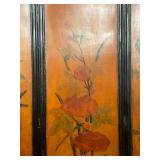 Vintage Oriental Design Folding Room Divider