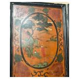 Vintage Oriental Design Folding Room Divider