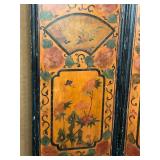 Vintage Oriental Design Folding Room Divider