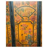 Vintage Oriental Design Folding Room Divider