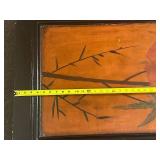 Vintage Oriental Design Folding Room Divider