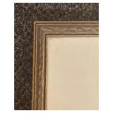 Framed Windmill Scene Watercolor Painting Artwork