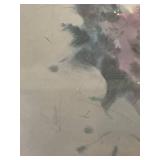 Framed Portrait Artwork of Serene Woman