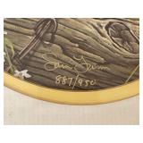 Set of 4 Signed Sam Timm Framed Bird Prints