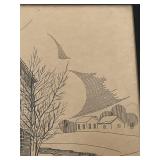 Linden Mills Art Print by Nelson G. Scott