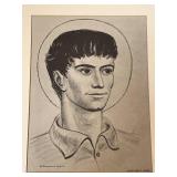 Sketches of St. Dominic Savio & St. Maria Goretti