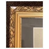 Pair of Vintage Framed Art Portraits, Gilded