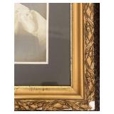 Pair of Vintage Framed Art Portraits, Gilded