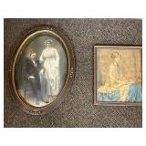 Framed Vintage Wedding & Lady Portraits