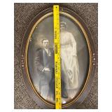 Framed Vintage Wedding & Lady Portraits