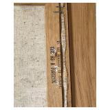 Floral Painting with Two Vintage Frames