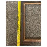 Floral Painting with Two Vintage Frames