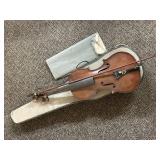 Vintage Violin & Bow Set with Guckert Guide