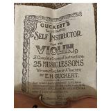 Vintage Violin & Bow Set with Guckert Guide