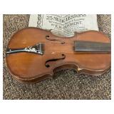 Vintage Violin & Bow Set with Guckert Guide