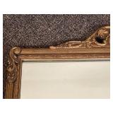 Vintage Ornate Gilded Mirror with Carved Frame