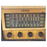 Vintage Echophone Hallicrafters Tube Radio