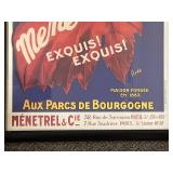 Vintage MÉNETREL Escargots Reproduction Poster
