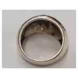 Sterling Silver Ring with Abalone shell