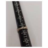 Sterling Silver Ring with Blue Stone