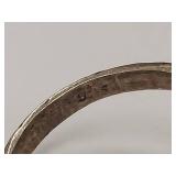 Vintage Sterling Silver Intricate Snake Design Ring