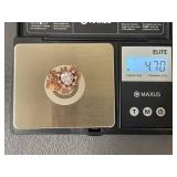 Sterling Silver Heart-Shaped Pendant Necklace