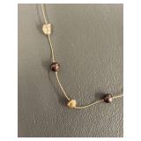 Sterling Silver Pearl Necklace 16