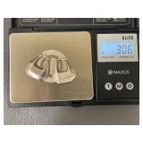 Vintage Geometric Sterling Silver Earrings