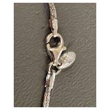 18 Sterling Silver Chain Necklace