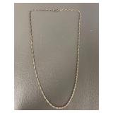 Italian Sterling Silver Necklace 925 Italy