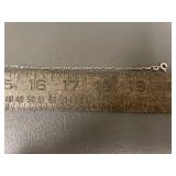 Elegant Sterling Silver Necklace Unique Chain Design