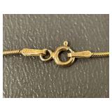 16 Sterling Silver Necklace 925