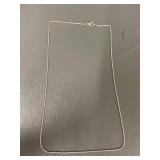 20 Sterling Silver Chain Necklace