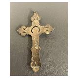 Beautiful Sterling Silver Crucifix Pendant INRI