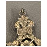 Beautiful Sterling Silver Crucifix Pendant INRI