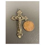 Beautiful Sterling Silver Crucifix Pendant INRI