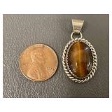 Sterling Silver Tiger