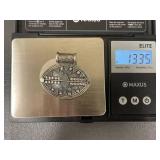 Antique Sterling Silver Tribal Pendant 925