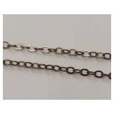 Vintage Sterling Silver Butterfly Necklace